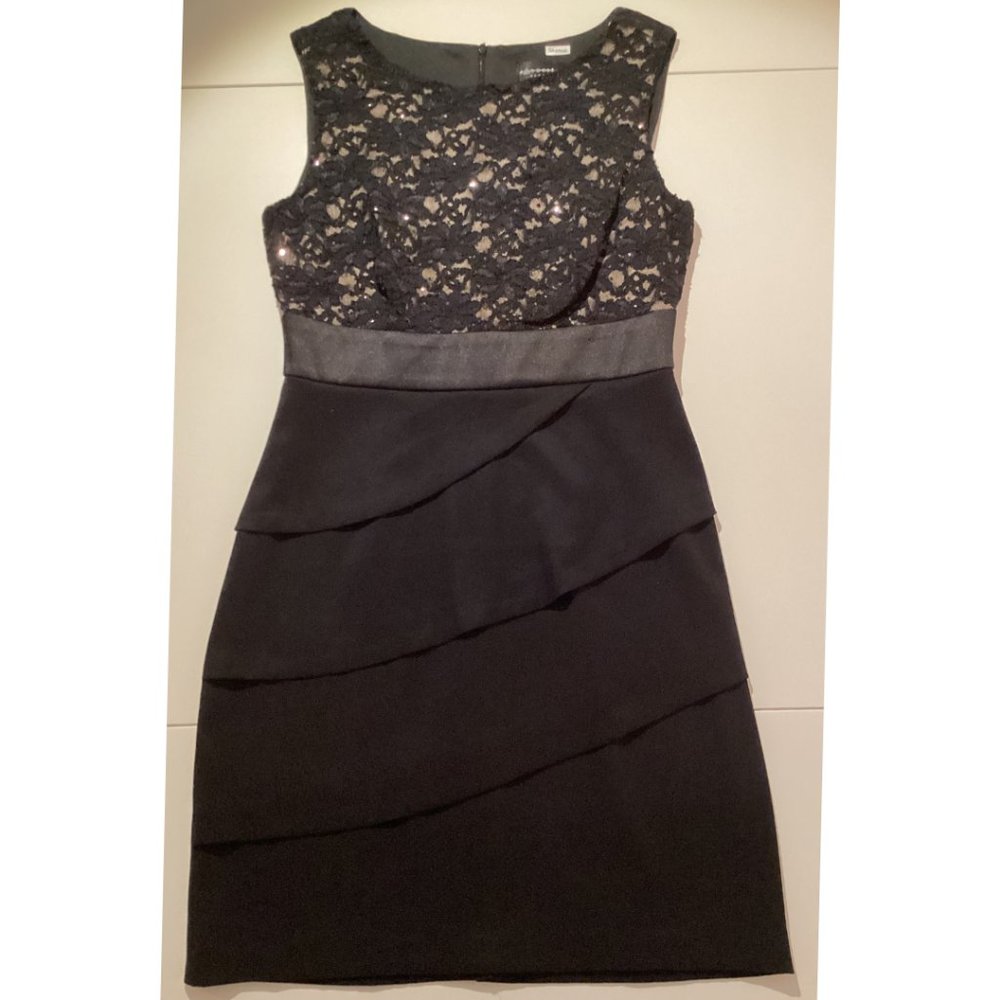 Black & Lace Cocktail Dress